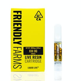 FF – XXX OG 1g Live Resin Cartridge