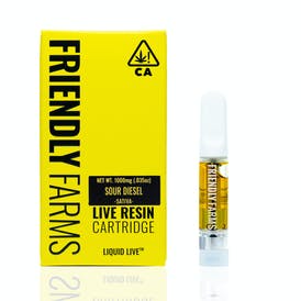 FF – Sour Diesel 1g Live Resin Cartridge