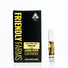 FF – Lemon Cake – 1g Cured Resin Cartridge